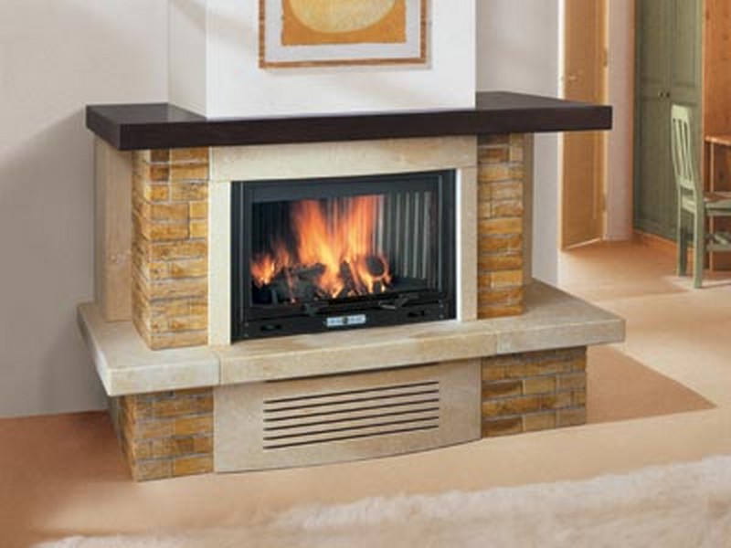 free fireplace mantel plans, how to accessorize a fireplace mantel, tips on decorating a fireplace mantel, river rock fireplace and mantel