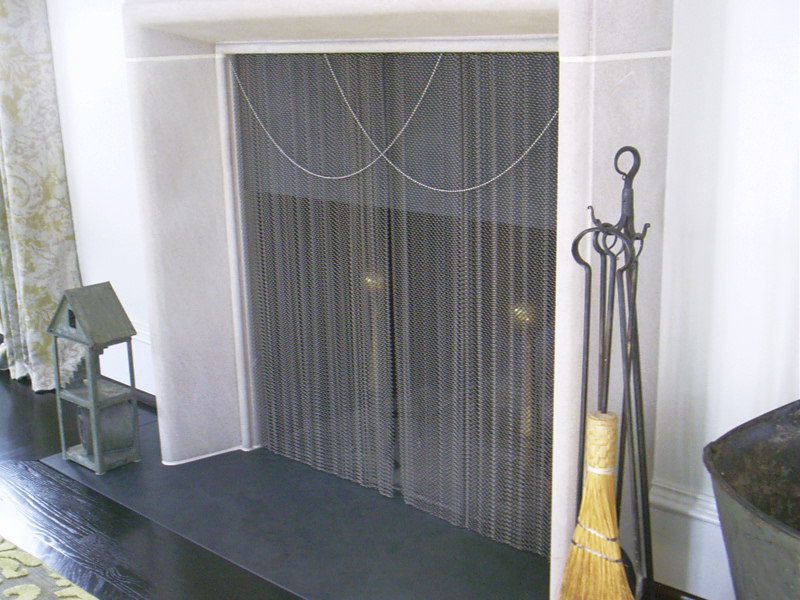 woodfield fireplace screen, safest fireplace screen, one-of-a-kind fireplace screen, fireplace screen leaves